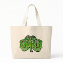 Irish Shamrock Retro Bag