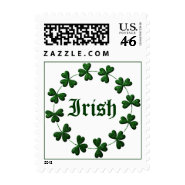 Irish Shamrock Ring Stamp stamp