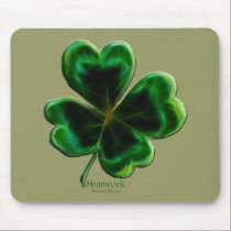 Irish Shamrock Series mousepads