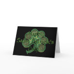 Irish Shamrock St. Patrick's Day Card
