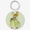 Irish Shamrock Stroll keychains