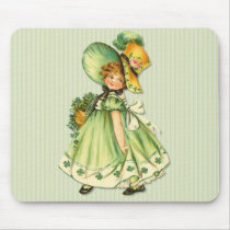 Irish Shamrock Stroll Mouse Mats