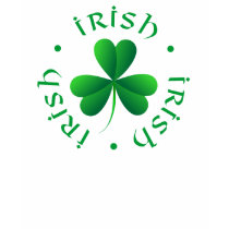 Irish Shamrock T-Shirt by AuntBetsy Irish Shamrock T-Shirt