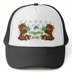 Irish Shamrock Teddy hat