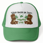 Irish Shamrock Teddy hats