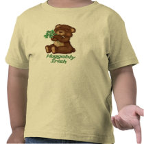 Irish Shamrock Teddy Shirts