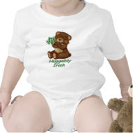 Irish Shamrock Teddy shirt