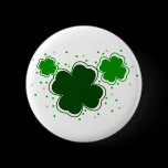 Irish Shamrocks buttons
