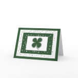 card, cards, greeting, luck, shamrock, clover,