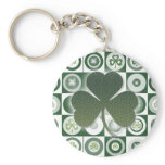 Irish shamrocks keychains & keyrings