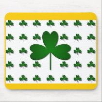 IRISH SHAMROCKS mousepads