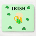 Irish Shamrocks Mousepad by bonfire46 Irish Shamrocks Mousepad