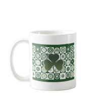 Irish shamrocks mugs & cups