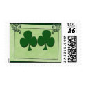 Irish shamrocks .. postage