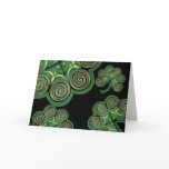 Irish shamrocks Saint Patrick's Day Card