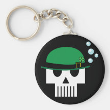 Irish Skulicon Keychain