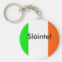 Irish Slainte (Health) Keychains