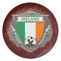 Irish Soccer Plates