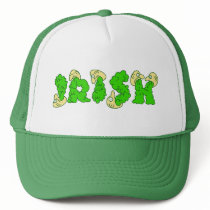 IRISH spelled in Vomit Hat