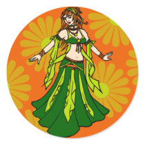 Irish Spring Belly Dancer stickers