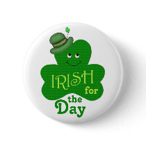 Irish St. Patrick's Day Button