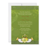 Irish St. Patrick's Day Formal Wedding Invitations