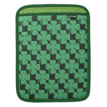 Irish St Patricks Day Pattern iPad Sleeve