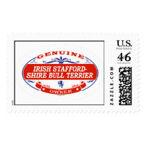 Irish Staffordshire Bull Terrier  Stamps