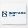 Irish Staffordshire Terrier Blue Mouse Mats