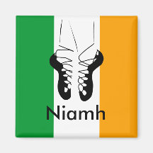 Irish Step Dancer Fridge Magnets