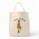 Irish Step Dancer - Gold Dress Bag