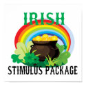 Irish Stimulus Pot of Gold posters by doonidesigns Irish Stimulus Pot of Gold posters