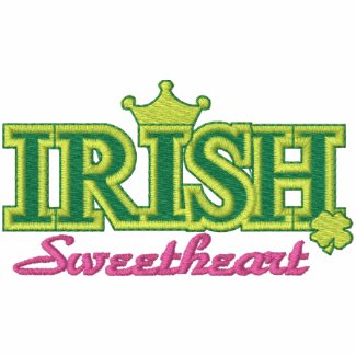 Irish Sweetheart embroideredshirt