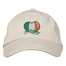 Irish Sweetheart small Embroidered Baseball Cap
