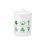 Irish symbol teapot, Celtic, Irish Heritage