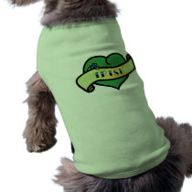 Irish Tattoo Heart pet clothing