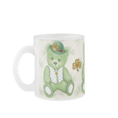 Irish Teddybear - Green mug