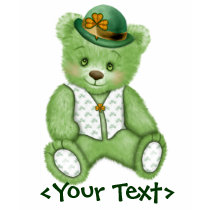 Irish Teddybear - Green t-shirts