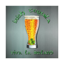 Irish Tequila - Viva la Ireland Canvas Prints