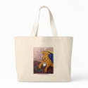 Irish Terrier at the Coffee Shop bags by lulunjay Irish Terrier at the Coffee Shop bags