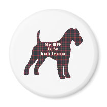 Irish Terrier BFF Gifts magnets