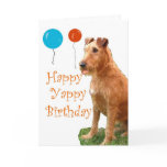 IRISH TERRIER CARD