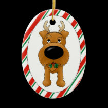 Irish Terrier Christmas Ornament ornaments