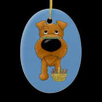 Irish Terrier - Easter Bone Hunt, Anyone? ornaments