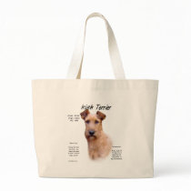 Irish Terrier History Design Canvas Bags
