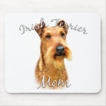 Irish Terrier Mom 2 Mouse Pad