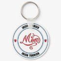 IRISH TERRIER mom keychain