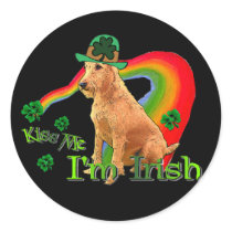 Irish Terrier St. Patricks stickers