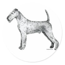 Irish Terrier stickers by cathylester Irish Terrier stickers