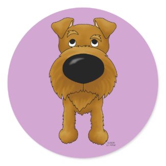 Irish-Terrier Stickers sticker